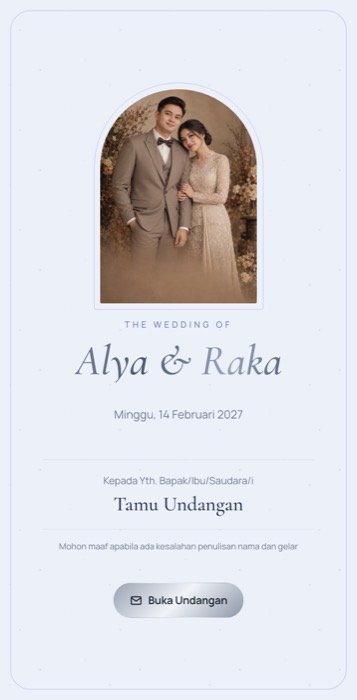 Contoh undangan tema Nabastala