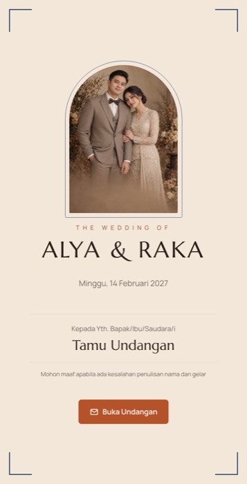 Contoh undangan tema Tenun